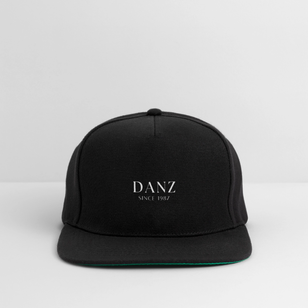 Snapback Cap - Schwarz/Schwarz