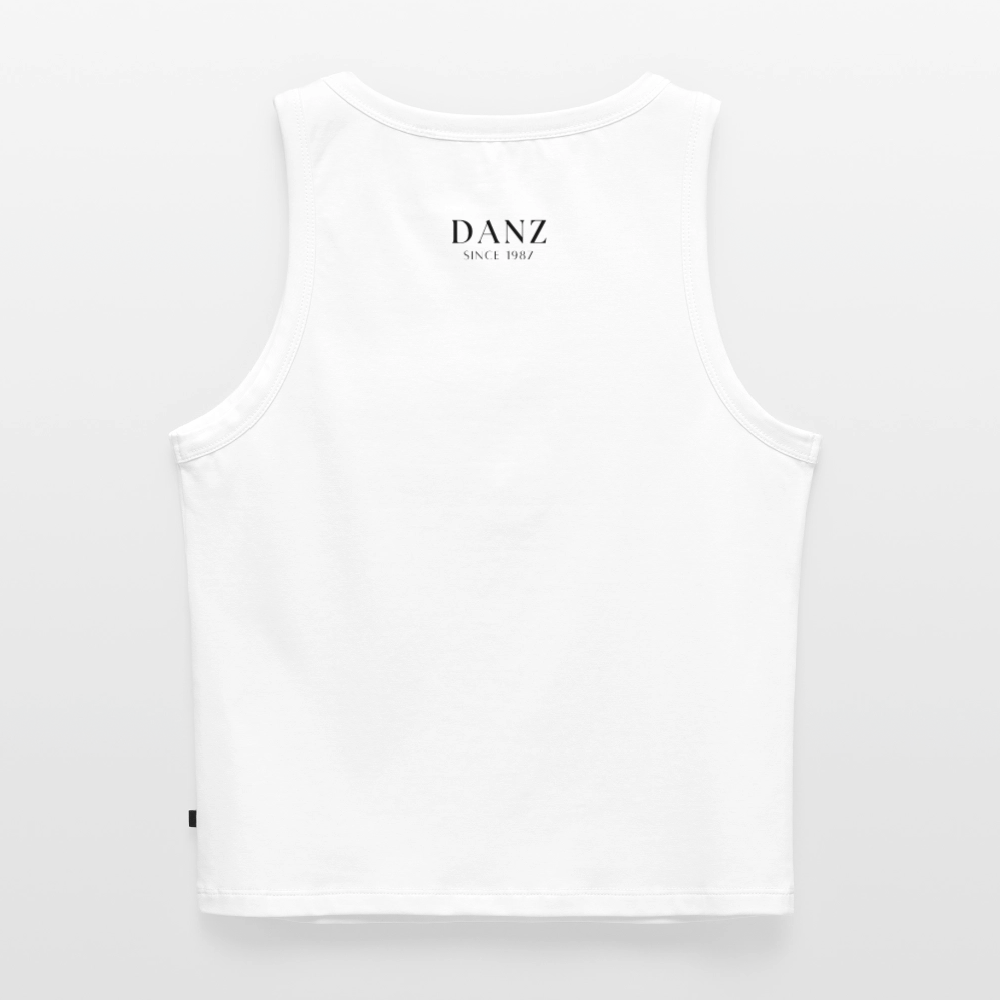 HEVVE UN HEVVE LOSSE Cropped Tank Top - Weiß