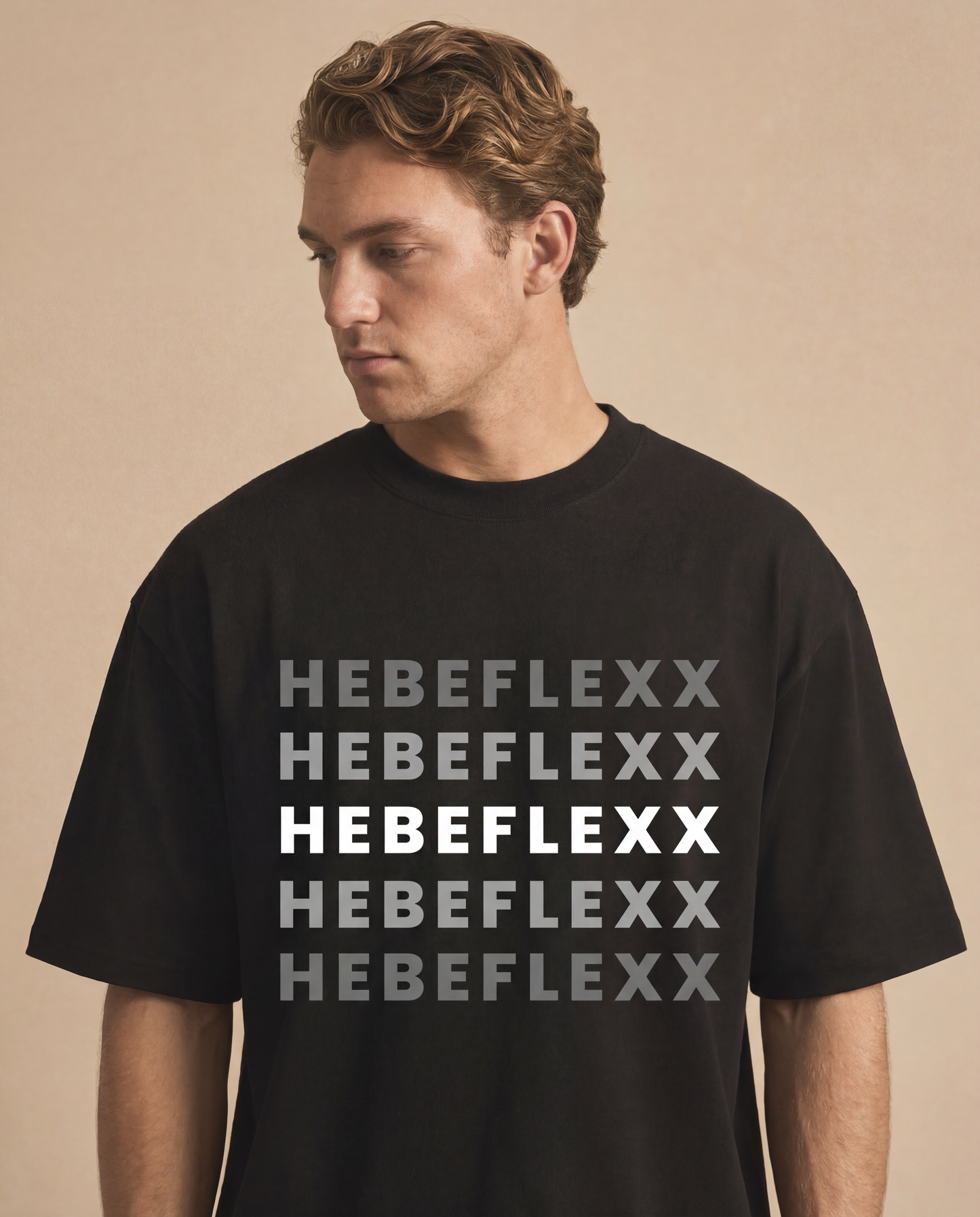 Hebeflexx Tee black