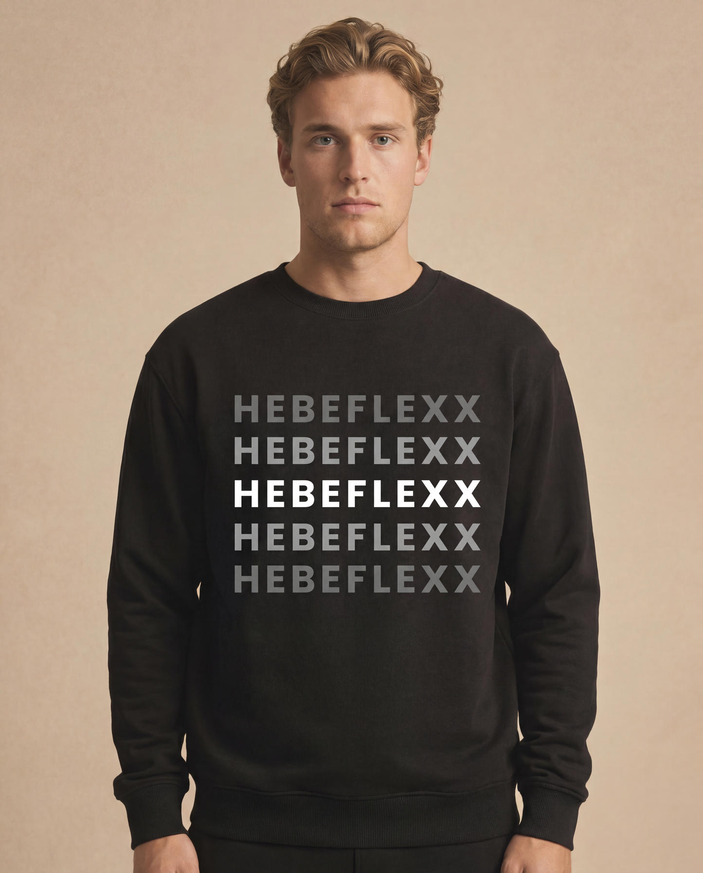 Hebeflexx Crewneck black